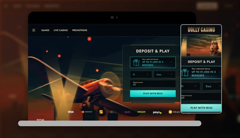 Dolly Casino App-Screenshot